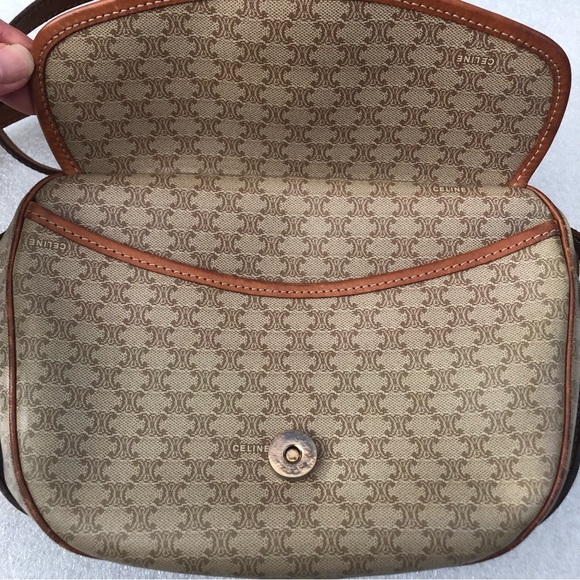 Vintage CELINE Macadam Crossbody Bag - Picture 12 of 17
